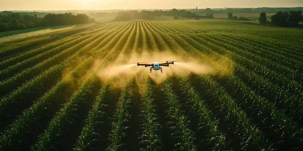 How Agricultural Drones Slash Pesticide and Fertilizer Waste